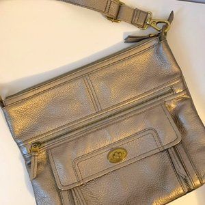Fossil Gold  Bag - Pre-Owned
